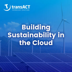 Building sustainability in the cloud